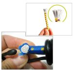 3 PCS Outdoor Camping Zelt Elastische Seilschnalle Hochelastische Festgurte Campingzubehör, zufällige Farblieferung – Bild 5