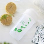 Getränke-Saft-Pulver-Shake-Becher, umweltfreundlicher Kunststoffbecher in Lebensmittelqualität, Beverage Juice – Bild 5