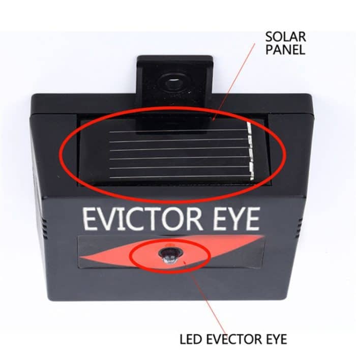 2 Stück / Pack Solar Repeller Ranch Farm Wild Hawkeye Tier Repeller – Bild 3