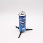 Outdoor-Herd Flachgastank Lange Gastankbasis Dreibeinige Halterung Zusammenklappbare Gasflaschenhalterung – Bild 4