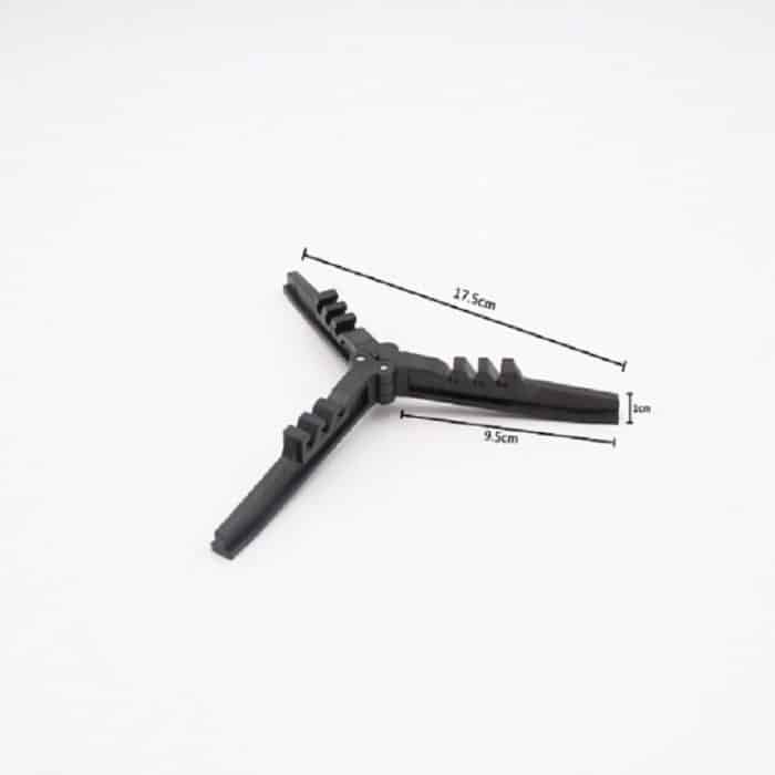 Outdoor-Herd Flachgastank Lange Gastankbasis Dreibeinige Halterung Zusammenklappbare Gasflaschenhalterung – Bild 6