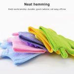 Cartoon Kinder doppelseitiges Badetuch verdickte Badehandschuhe – Bild 7