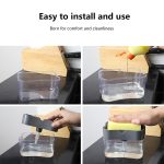 Drücken Sie Seifenspender, Küchenwaschmittel, Waschpresse, Gray, Silver – Bild 11