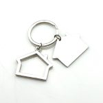 2 PCS Creative House Keychain Cottage Kleiner Geschenkanhänger – Bild 5