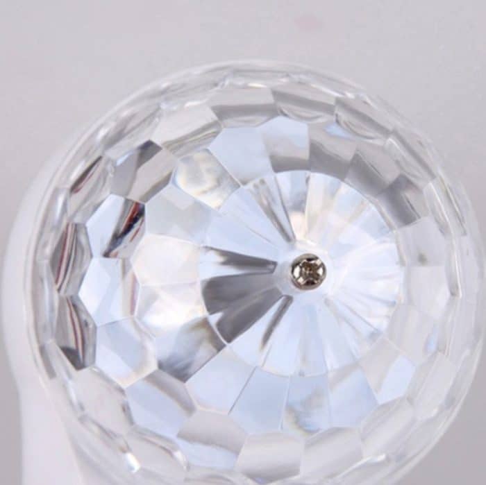 E27 6W LED Doppelkopf Bunte Glühbirne Rotierende Magic Ball Stage Light Laser Projektionslampe – Bild 3