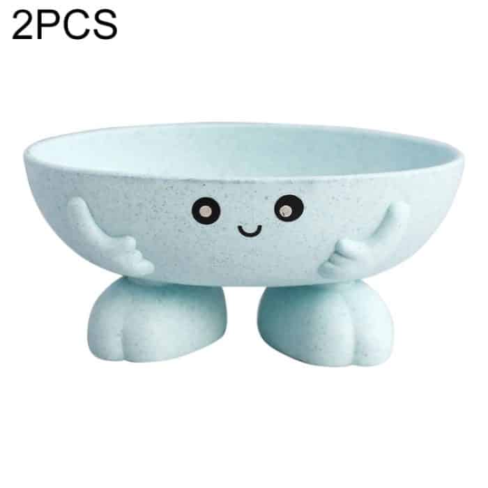 2 Stück Cartoon-Seifenbox mit Weizenstrohhalm – Bild 1