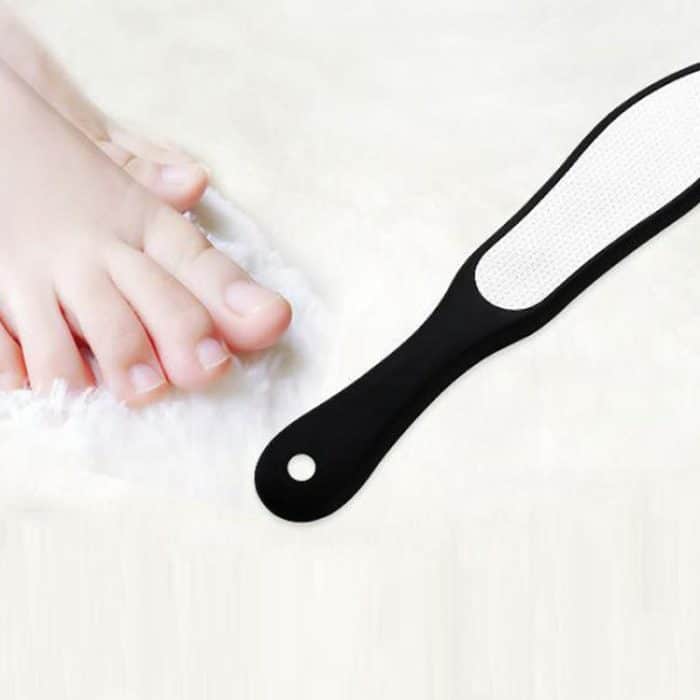 Doppelseitiges Pedicure Scrub Manicure Tool für Edelstahlfeilen – Bild 6