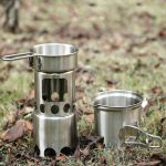 Outdoor-Edelstahl-winddichter Herd, tragbares Camping-Bratofen-Set, Wood Stove, Stove Set, Stove Set+Wood Stove – Bild 4