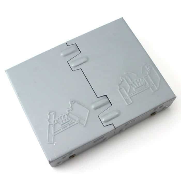 2 PCS Outdoor Picknickofen Festbrennstoffherd Tragbarer Herd ohne Topf – Bild 5