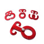 Multifunktionaler Außenhaken T-Form Aluminiumlegierung Selbsthemmender Karabinerhaken Sicherheit Camping Wanderhaken Karabinerhaken – Bild 2