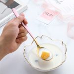 Einfacher Reislöffel aus Edelstahl mit Titanbeschichtung, Gold Black, Gold  Blue, Gold  Pink, Silver  Blue, Silver Pink, Silver Black – Bild 7