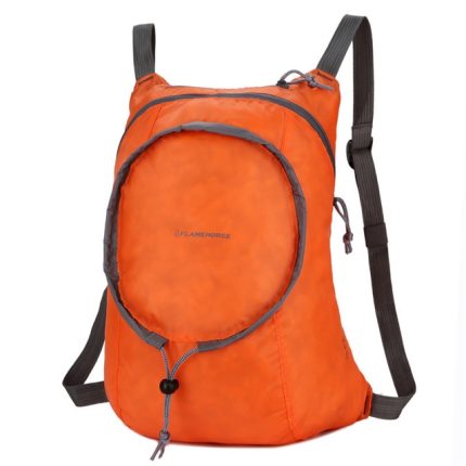 Nylon wasserdichter faltbarer Rucksack Damen Herren Reisen tragbar Komfort leichte Aufbewahrung Falttasche