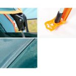 Outdoor 3-4 Personen Strandverdickung Regensicher Automatische Geschwindigkeit Öffnen Vierseitiges Campingzelt, Automatic Vinyl, Upgraded Large Vinyl – Bild 4