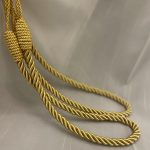 2 Paar handgewickelte Vorhanggurte, Vorhangseil, Vorhangquastengurte – Bild 4