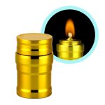 Tragbare Mini-Metall-Alkohol-Lampenflasche für Camping und Laboratorien im Freien