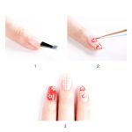 3 STÜCKE Nail Art Pinsel Kristall Acryl Thin Liner Zeichenstift Malerei Streifen Blume Maniküre Werkzeuge – Bild 5