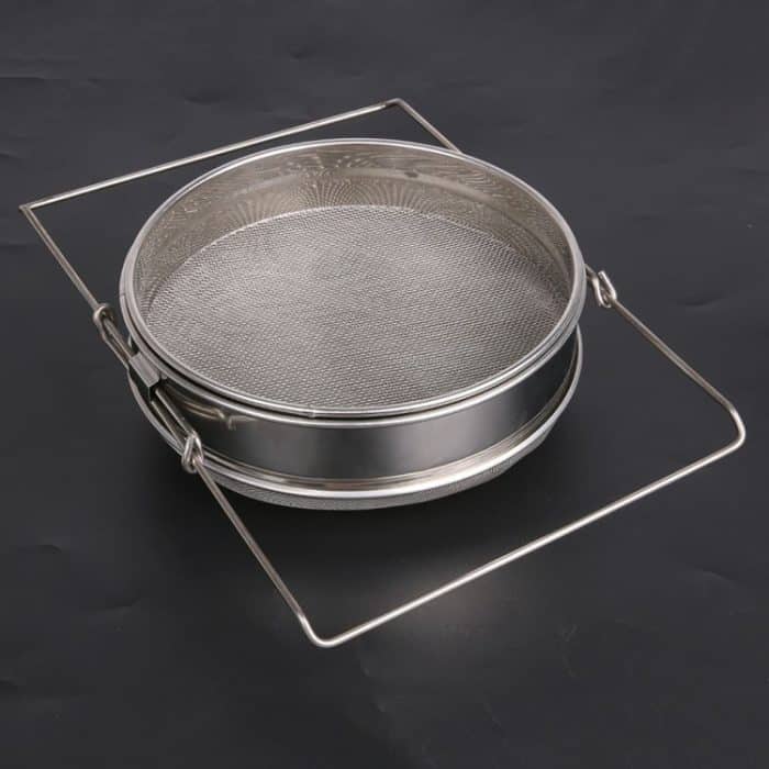 Imkereiwerkzeug aus Edelstahl Doppelschichtiger Honigfilter – Bild 6