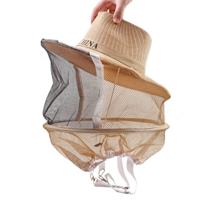 Atmungsaktive Verdickungsnetzwerk Imkerei-Schutzkappe – Bild 2