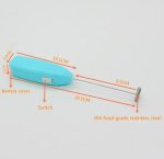 Elektrische Hand Home Küche Schneebesen Mini Edelstahl Ei Kaffee Milch Tee Mixer – Bild 8