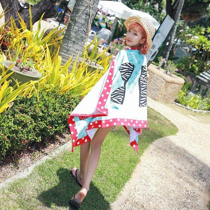 Sommer Strandtuch Saugfähige Mikrofaser Badetücher Erwachsene Quicky-dry Camping Große Schwimmen Dusche Yoga Sport Handtücher – Bild 4