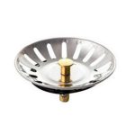 2 Stück Stopper Spin Lock Sink Abflusssieb, Plastic, Stainless Steel – Bild 2