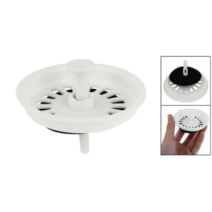 2 Stück Stopper Spin Lock Sink Abflusssieb, Plastic, Stainless Steel – Bild 3