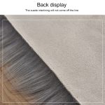 Luxuriöser, rechteckiger, quadratischer, weicher, künstlicher Wolle-Schaffell-Flauschteppich, 80x180cm, 45x45cm – Bild 2