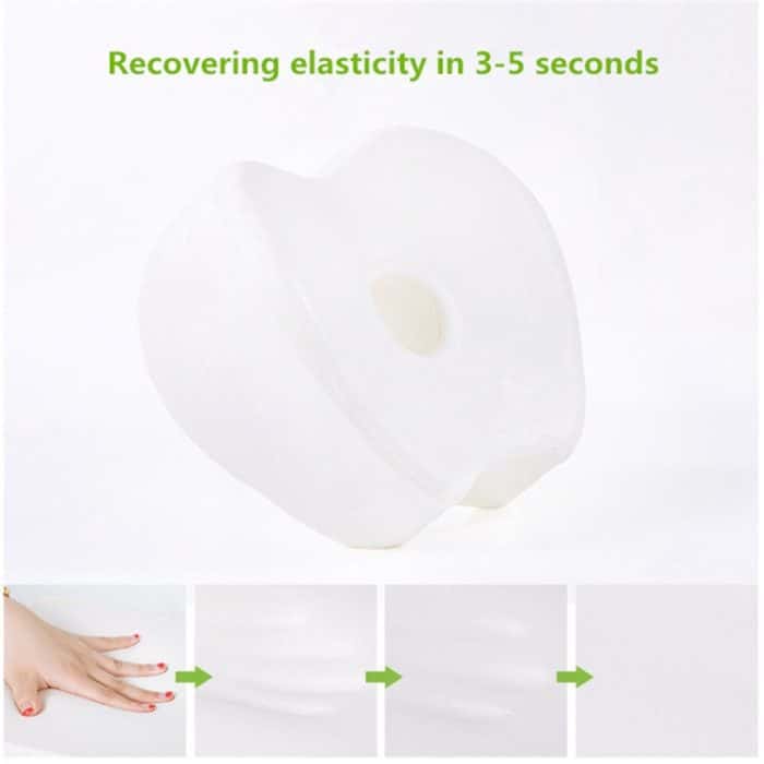 Beinformendes Apfelkissen, atmungsaktives Memory-Kniekissen, Apple Pillow Grey, Apple Pillow Lake Blue – Bild 3