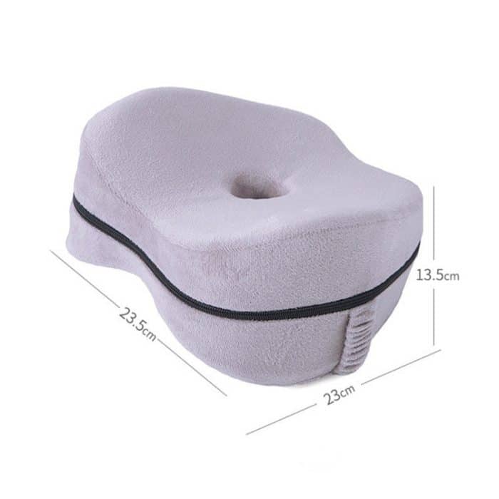 Beinformendes Apfelkissen, atmungsaktives Memory-Kniekissen, Apple Pillow Grey, Apple Pillow Lake Blue – Bild 5