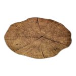 2 PCS Holz Tischsets Tischgeschirr Pad Lotus Form Teetasse Schüssel Dekoration – Bild 3