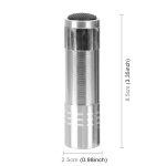 2 PCS Nageltrockner Mini LED Taschenlampe UV Lampe tragbar für Nagelgel Schnelltrockner – Bild 3