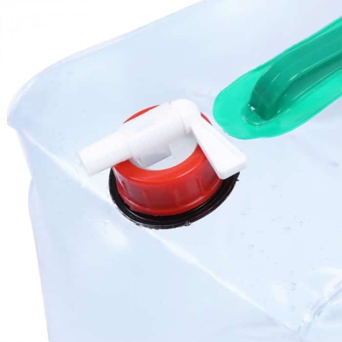 2 PCS 20L Outdoor Faltbarer PVC Trinkbeutel Campingausrüstung – Bild 4