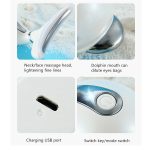 Elektrisches Delphin-Nackenmassagegerät, Faltenentfernung, Handvibration, Nacken-Gesichtsmassage, Schönheitsinstrument – Bild 7