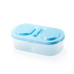 Lunchbox, Lebensmittelbehälter, Kunststoff, tragbar, Camping, Picknick, zusammenklappbar, Obstbehälter, Kühlschrank, Mikrowelle, Aufbewahrungsbox