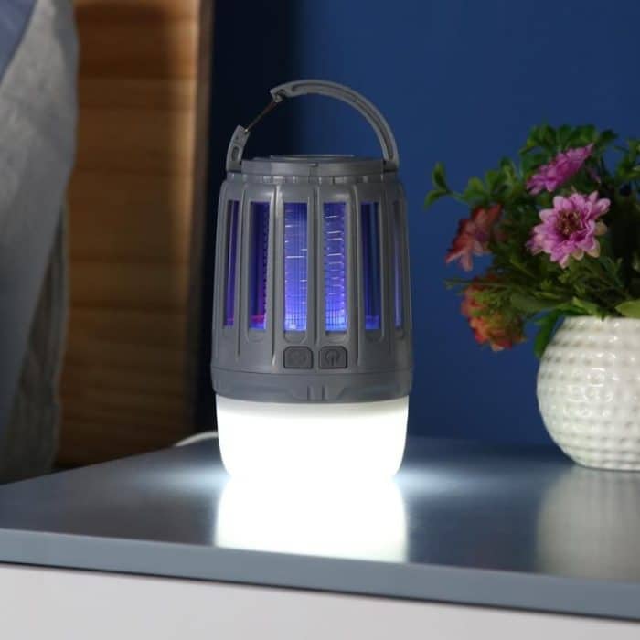 Solarbetriebener Mückenvernichter zum Aufhängen im Freien, Camping, Anti-Insekten-Insektenvernichter, light green, Green, Grey, Light Green + Solar Panel, Green + Solar Panel, Gray+ Solar Panel – Bild 6