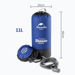 11L Outdoor Camping Wandern PVC tragbar Nehmen Sie eine Dusche Wassertank Wassertasche Dusche – Bild 2