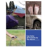 11L Outdoor Camping Wandern PVC tragbar Nehmen Sie eine Dusche Wassertank Wassertasche Dusche – Bild 3