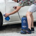 11L Outdoor Camping Wandern PVC tragbar Nehmen Sie eine Dusche Wassertank Wassertasche Dusche – Bild 5