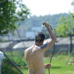 11L Outdoor Camping Wandern PVC tragbar Nehmen Sie eine Dusche Wassertank Wassertasche Dusche – Bild 7