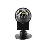 Pocket Ball Compass Instrument Navigationskompass Outdoor-Wanderauto Black Compass