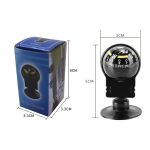 Pocket Ball Compass Instrument Navigationskompass Outdoor-Wanderauto Black Compass – Bild 6