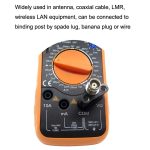 5 Stück BNC-Buchse auf Dual-Bananenstecker-Adapter, verbindlicher Stecker, BNC Female To Dual Banana Male – Bild 7