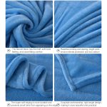 Einfarbige Flanell-Korallen-Fleece-Decke, superweiche karierte Bettdecke, Sofabezug, warme Winterlaken, leicht zu waschende Kunstfelldecken, 230X250cm, 200X230cm, 180x200cm, 150x200cm, 100x140cm, 70x100cm – Bild 3