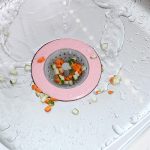 vanzlife Spülmaschinenfilter, Pool-Bodenablauf, Haushalt, Küche, Anti-Blocking-Anti-Dichtung, Waschnetz, Beutel, Abwasserfilter, Pink, Blue, Apricot – Bild 5