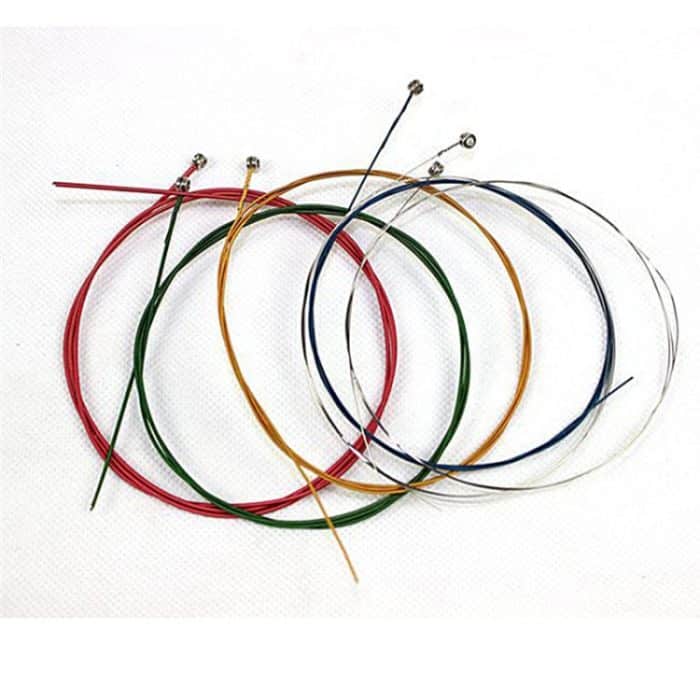 6 in 1 Multicolor E-A Gitarrensaiten – Bild 5