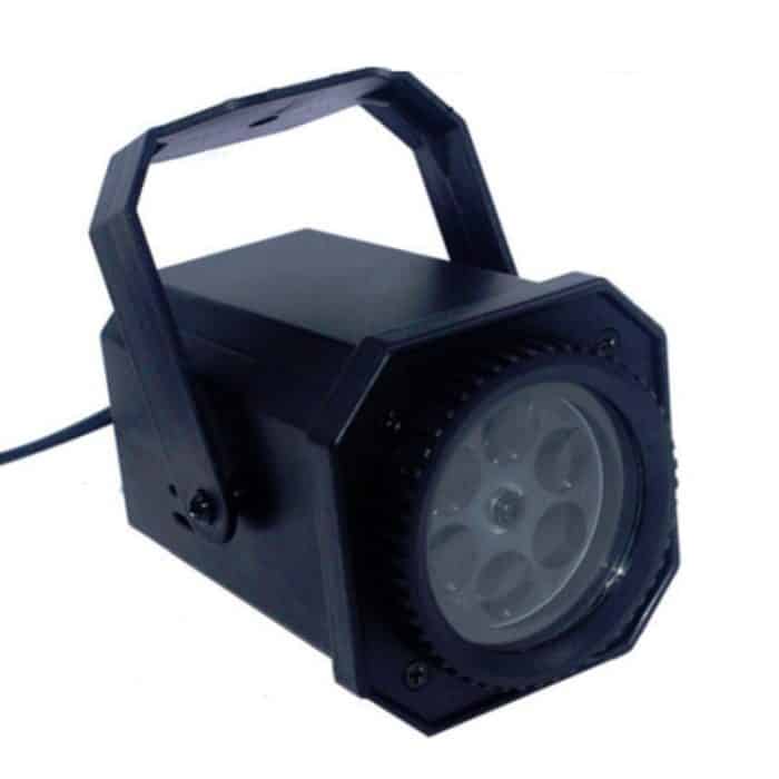 8W LED Bühnenbeleuchtung Weihnachten Schneeflocke Muster Projektionslampe Effekt Laserlicht, US Plug, EU Plug – Bild 2