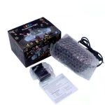 8W LED Bühnenbeleuchtung Weihnachten Schneeflocke Muster Projektionslampe Effekt Laserlicht, US Plug, EU Plug – Bild 5