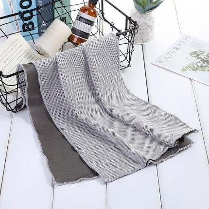 3 Stück saugfähiges Polyester, schnell trocknend, atmungsaktiv, kalthäutig, für Fitness und Sport, tragbares Handtuch, 40x80 Clasp Cup