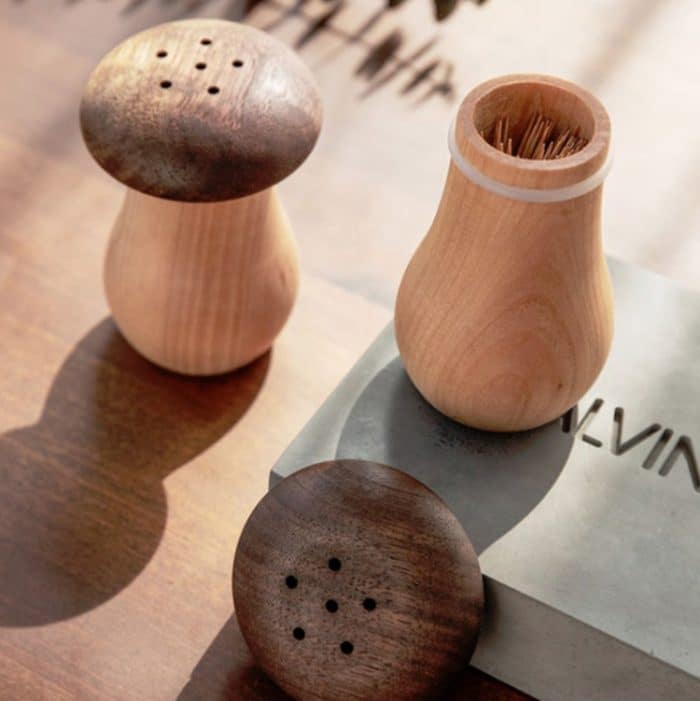 Küchenhotel Pilzförmige Holzzahnkiste – Bild 3