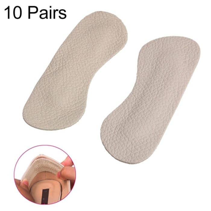 10 Paar Fußpflege Schuhe Pads Rindsleder Einlegesohle High Heel Kissen – Bild 1